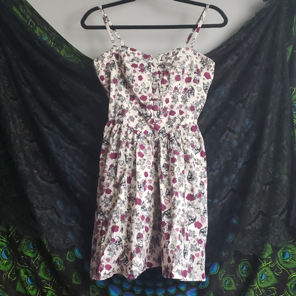 A Gothic summer dress